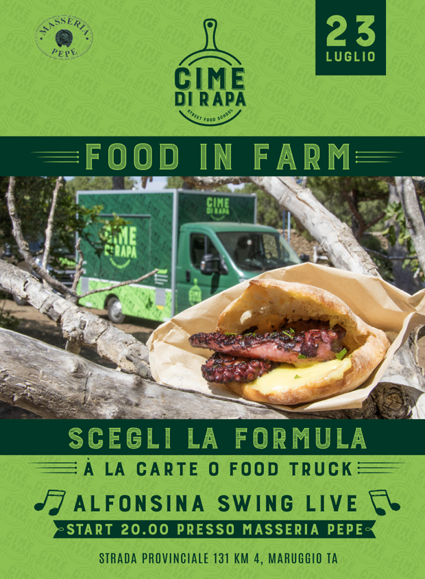 Cime di Rapa - Food in farm a masseria Pepe